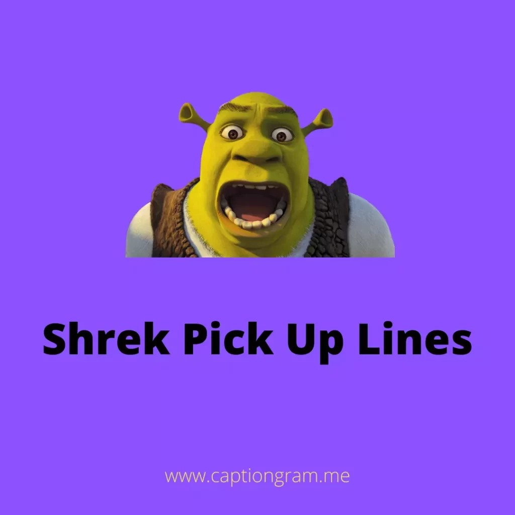 Shrek Pick Up Lines