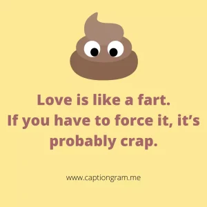 Poop related Pick up lines