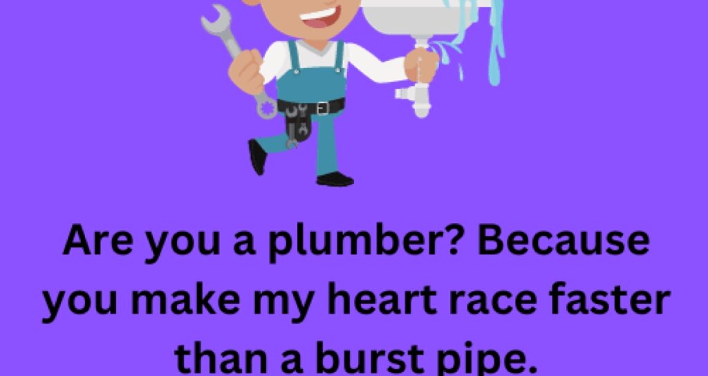 211 Amazing Plumber Pick Up Lines And Puns To Impress Someone.